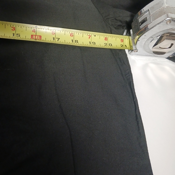 Together! Blouse Women Black Shirt  Embroidery Boho Size Missy M - Picture 3 of 12